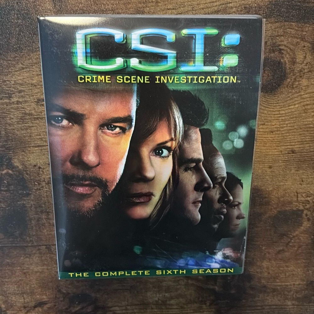 CSI:Crime Scene Investigation complete sixth season dvd’s